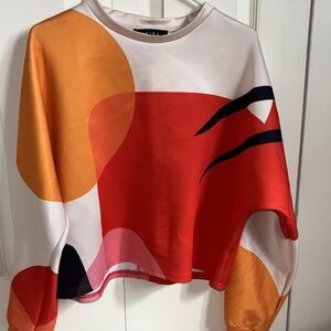 AKIRA Color Block top size XL